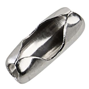 Ball chain connectors 1.5 mm | silver 