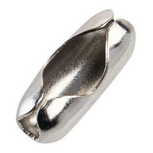 Ball chain connectors 5 mm | silver 