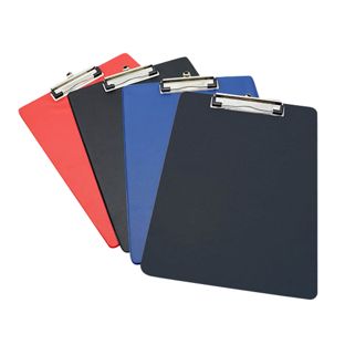 Clipboard with plastic cover 