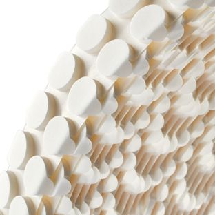 Double-sided adhesive discs, PE foam, 3 mm thick, permanent/permanent 