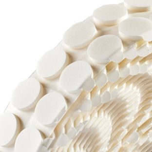 Oboustranné pěnové lepicí body, tloušťka 3 mm, silná přilnavost/silná přilnavost 20 mm | 1000 kus
