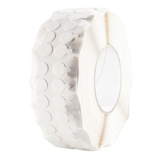 Oboustranné lepicí body s čistým akrylátem, tloušťka 0,5 mm, silná přilnavost/silná přilnavost 15 mm | 3000 kus