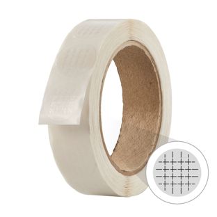 Adhesive discs,  single-sided permanent adhesive, multi perforated 25 mm | 4000 pcs