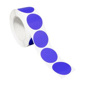 Značkovací body z papíru 40 mm | tmavě modrá