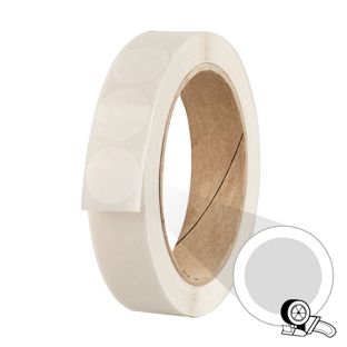 Adhesive discs for hand dispenser E2025, single-sided permanent adhesive 25 mm
