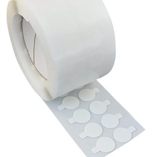 Body suchého zipu transparentní, smyčky a háčky v páru 20 mm