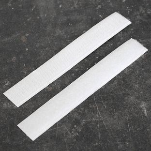 Hook and loop fasteners parts, self-adhesive, hook and loop (pairwise) null | 20 x 150 mm