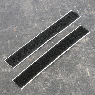 Hook and loop fasteners parts, self-adhesive, hook and loop (pairwise) null | 20 x 150 mm