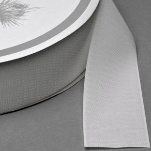 Hook and loop fasteners - tape, for sewing, hooks only (Roll with 25 m) 50 mm | null