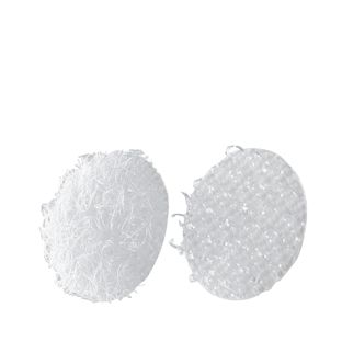 Hook and loop dots set on sheets 10 mm | white  | Set - hook and loop  | 216 pair