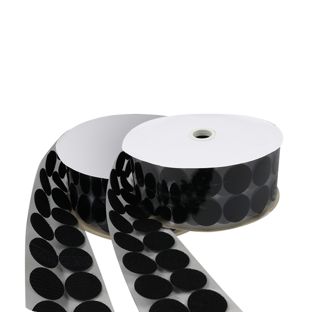 Hook and loop dots roll, 45 mm | null | hook