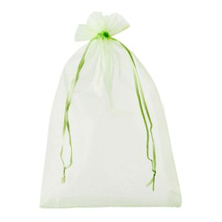 Organza bags with satin ribbon-drawstring null | 200 x 300 mm