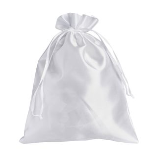 Satin bags 150 x 200 mm  | white 