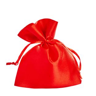 Satin bags 80 x 100 mm  | red 