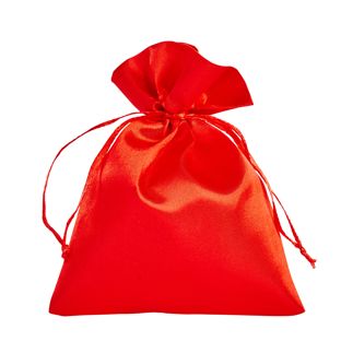 Satin bags 100 x 130 mm  | red 