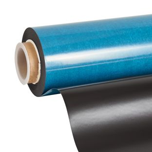 Magnetic foil, self-adhesive, 1.070 x 0,5 mm, reel with 20 m 