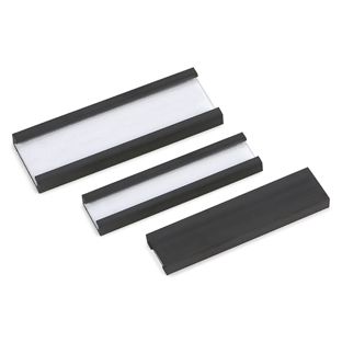Label holder, c profile, magnetic, sections 