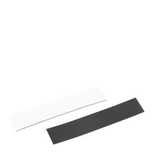 Magnetic dry erase labels, magnetic strips 20 x 100 mm 