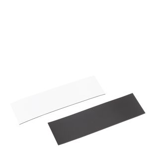 Magnetic dry erase labels, magnetic strips 30 x 100 mm 