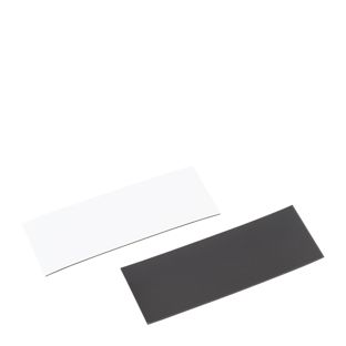 Opakovaně popisovací magnetické štítky 30 x 80 mm 
