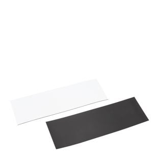 Magnetic dry erase labels, magnetic strips 50 x 150 mm 