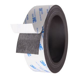 Self-adhesive magnetic tape, strong 40 mm | 5 m | 1 mm