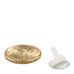 Metal discs, self-adhesive 11 mm