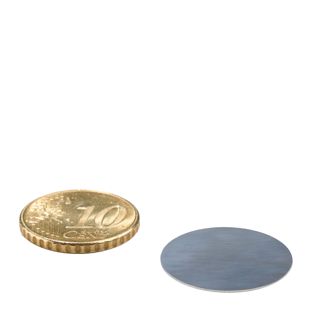 Kovové kruhové výstřižky 21 mm