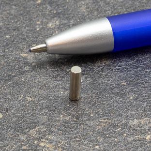 Tyčové magnety z neodymu, poniklované 3 mm | 10 mm