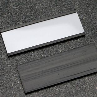 Label holder, c profile, magnetic, sections 40 mm | 70 mm | 