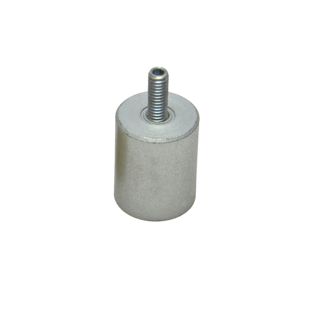 Neodymium deep pot magnets with thread 16 mm