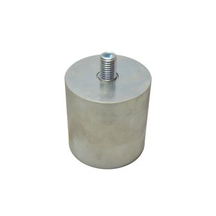 Neodymium deep pot magnets with thread 63 mm