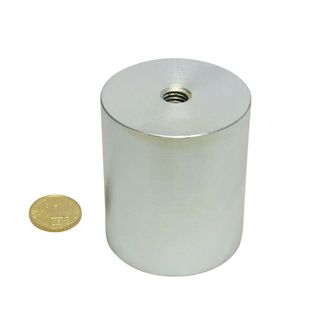 Neodymium deep pot magnets with internal thread 50 mm | 60 mm