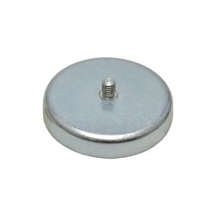 Ferrite pot magnets with thread 57 mm | M6