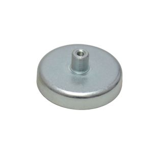 Ferrite pot magnets with socket screw 40 mm | 16.5 mm | ferrite|steel 