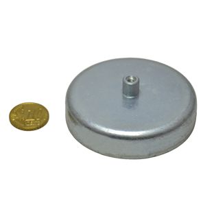 Ferrite pot magnets with socket screw 63 mm | 22 mm | null