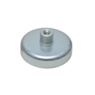 Ferrite pot magnets with socket screw 80 mm | 28,5 mm | null