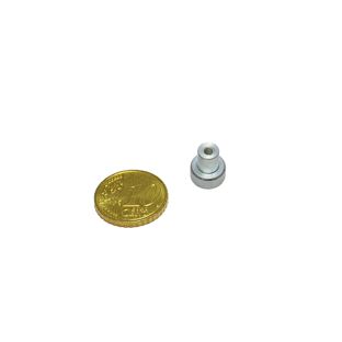 SmCo pot magnets with socket screw 10 mm