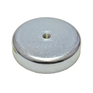 Ferrite pot magnets with internal thread 80 mm | M8  | 18 mm