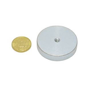 Neodymové hrncové magnety s vnitřním závitem 40 mm
