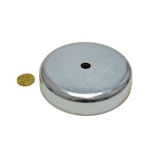 Feritové hrncové magnety s vnitřním průměrem válce 