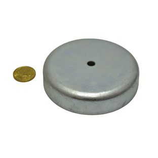 Ferrite pot magnets with cylinder bore 80 mm | ferrite|steel 