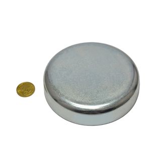 Ferrite pot magnets to stick in 100 mm