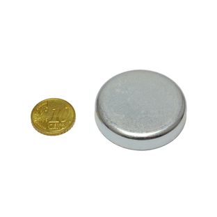 Ferrite pot magnets to stick in 40 mm