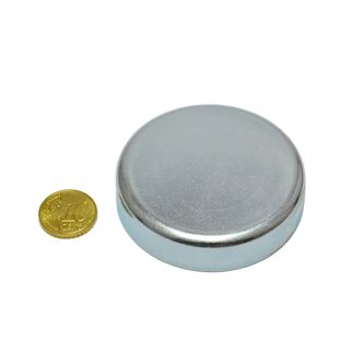 Ferrite pot magnets to stick in 63 mm