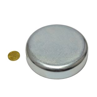 Ferrite pot magnets to stick in 80 mm