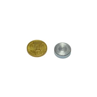 Neodymium pot magnets to stick in 16 mm | 4.5 mm