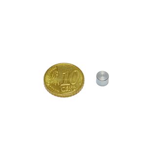 SmCo pot magnets to stick in 6 mm