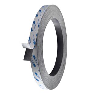 Self-adhesive magnetic tape, strong 25,4 mm | 30 m | 1 mm