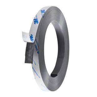 Self-adhesive magnetic tape, strong 12.7 mm | 1.5 mm | 5 m